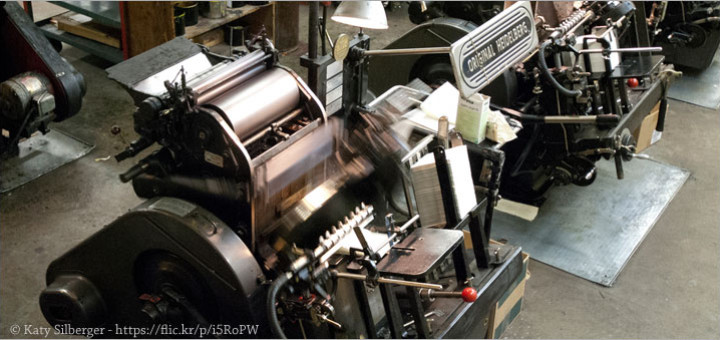 kartki tłoczone plakat